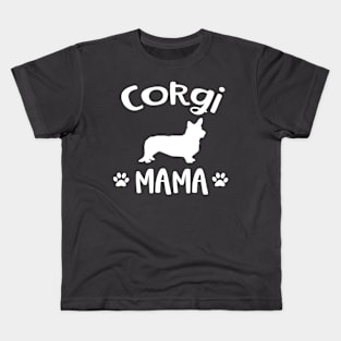 Corgi Mama - Fur Mama Kids T-Shirt